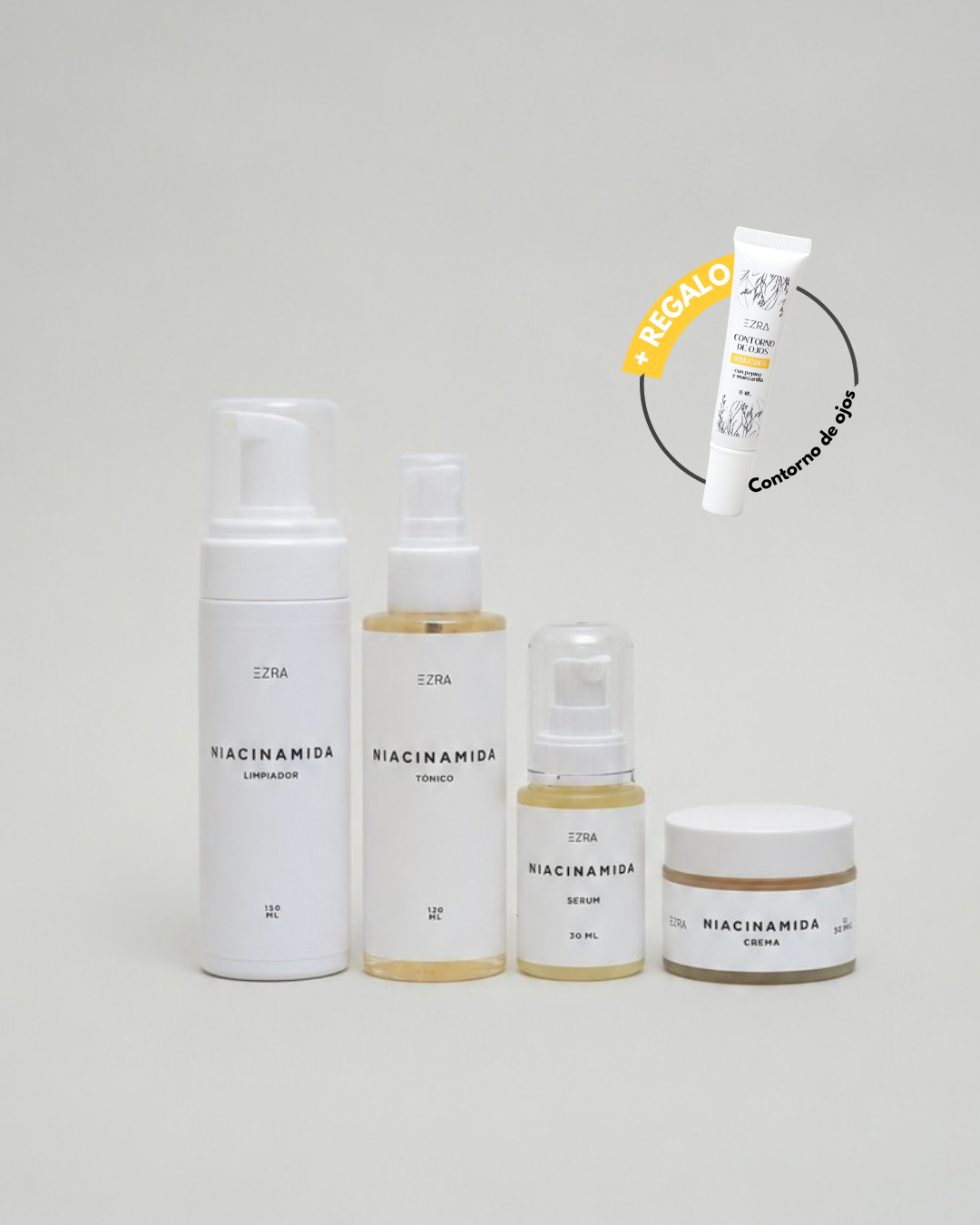KIT NIACINAMIDA + CONTORNO DE OJOS REGALO + ENVIO GRATIS