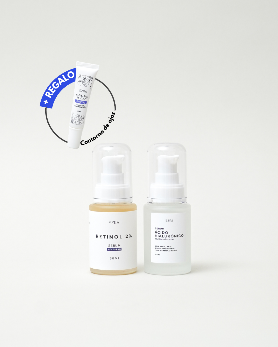 KIT SERUM DÍA/ NOCHE + ENVIO GRATIS + REGALO