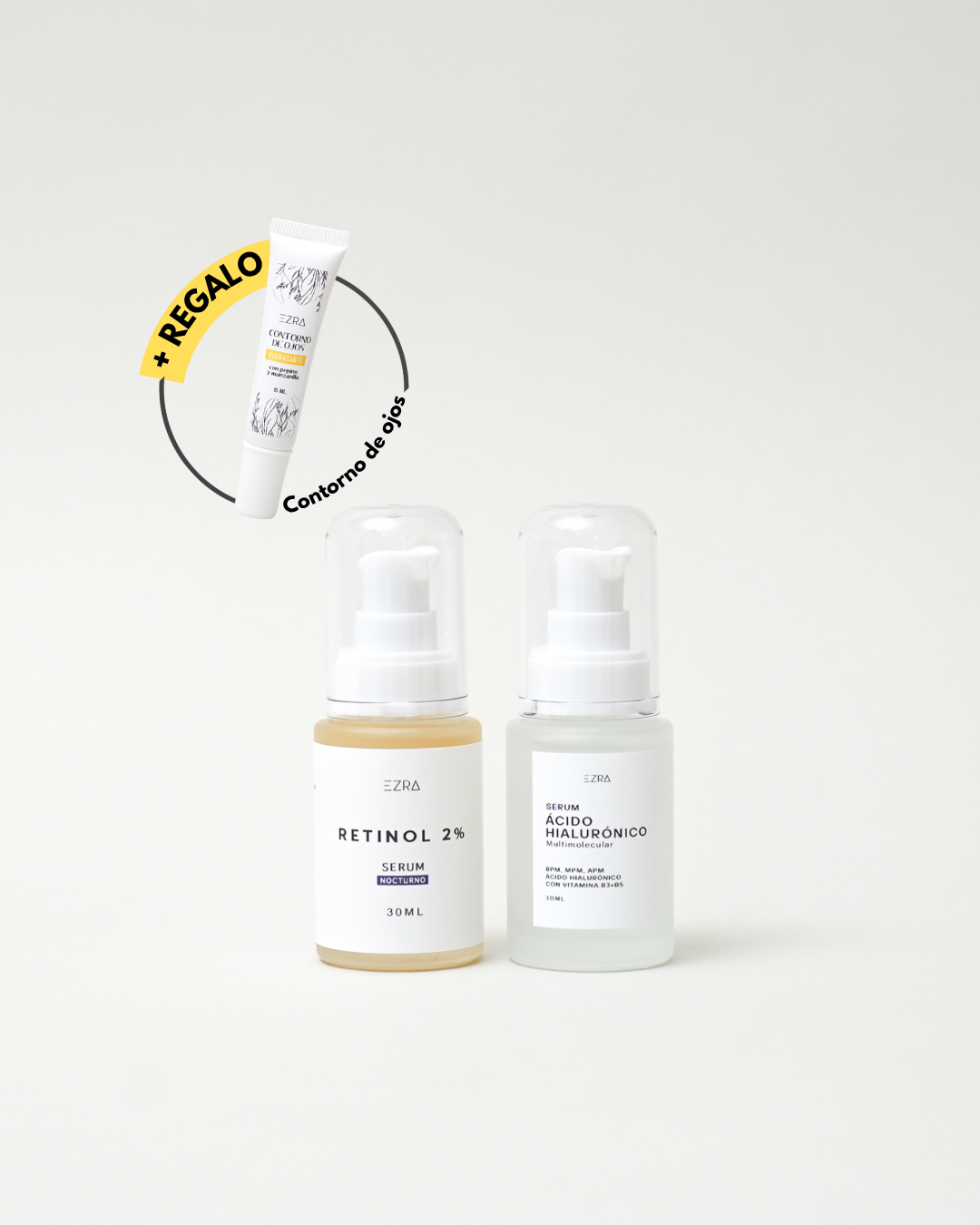 KIT SERUM DÍA/ NOCHE + ENVIO GRATIS + REGALO