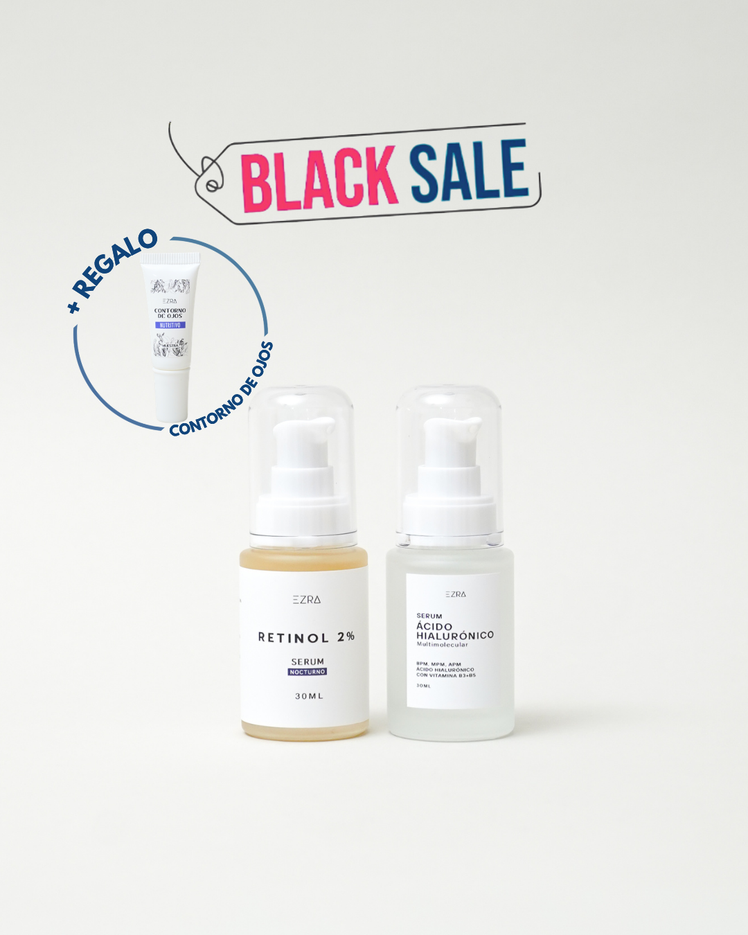 KIT SERUM DÍA + NOCHE + REGALO + ENVIO GRATIS 🚚