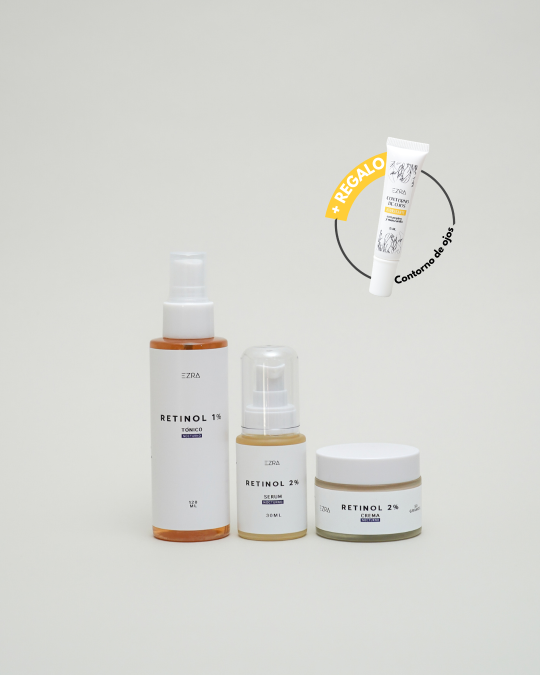 KIT RETINOL + CONTORNO DE OJOS REGALO + ENVIO GRATIS