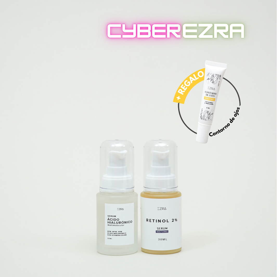 KIT SERUM DÍA/ NOCHE + CONTORNO DE OJOS REGALO